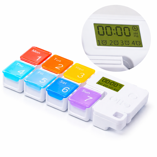 Pastillero 7 Días con Alarma