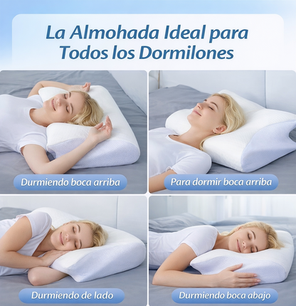 Almohada cervical de espuma viscoelástica